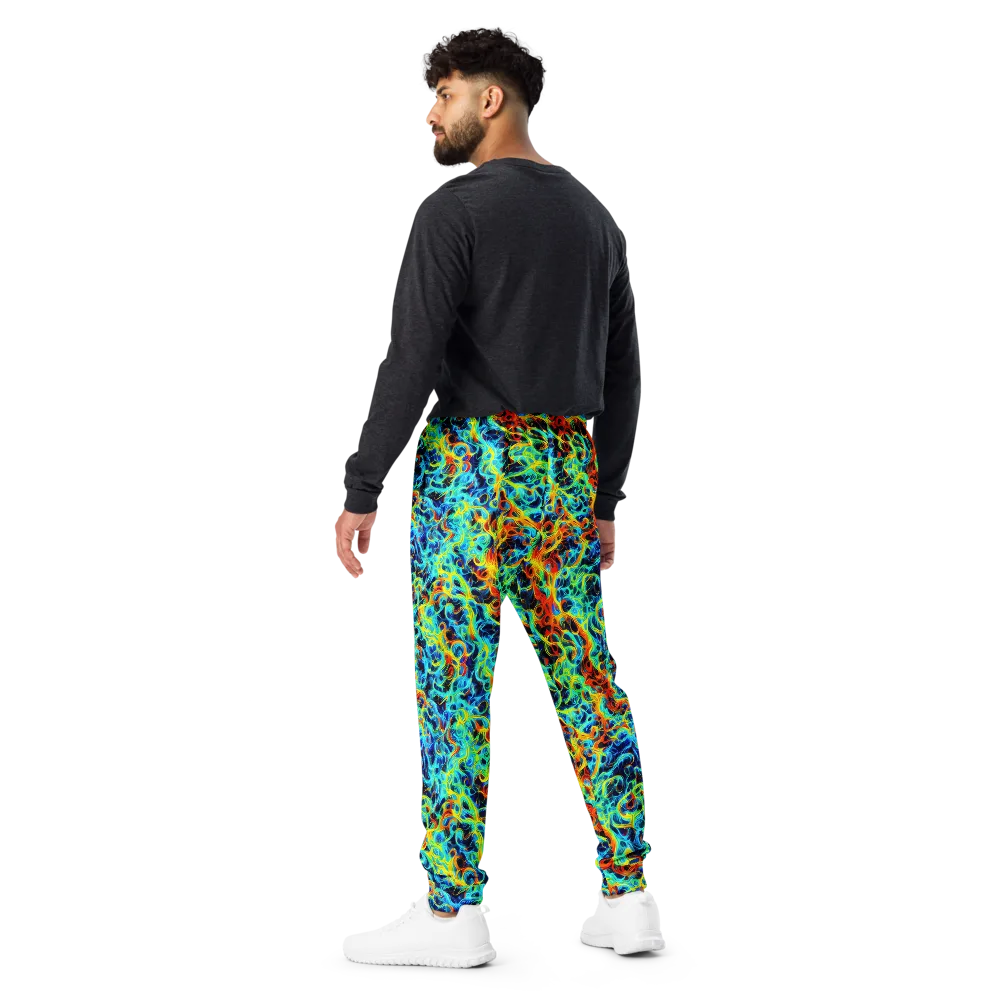 Liquid Frequency on Men's Joggers — Back
