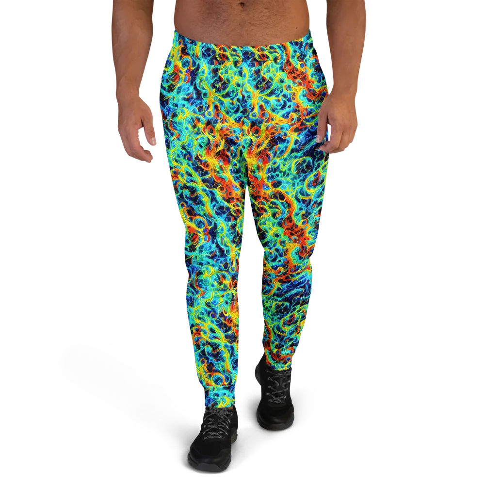Liquid Frequency on Men's Joggers — Front
