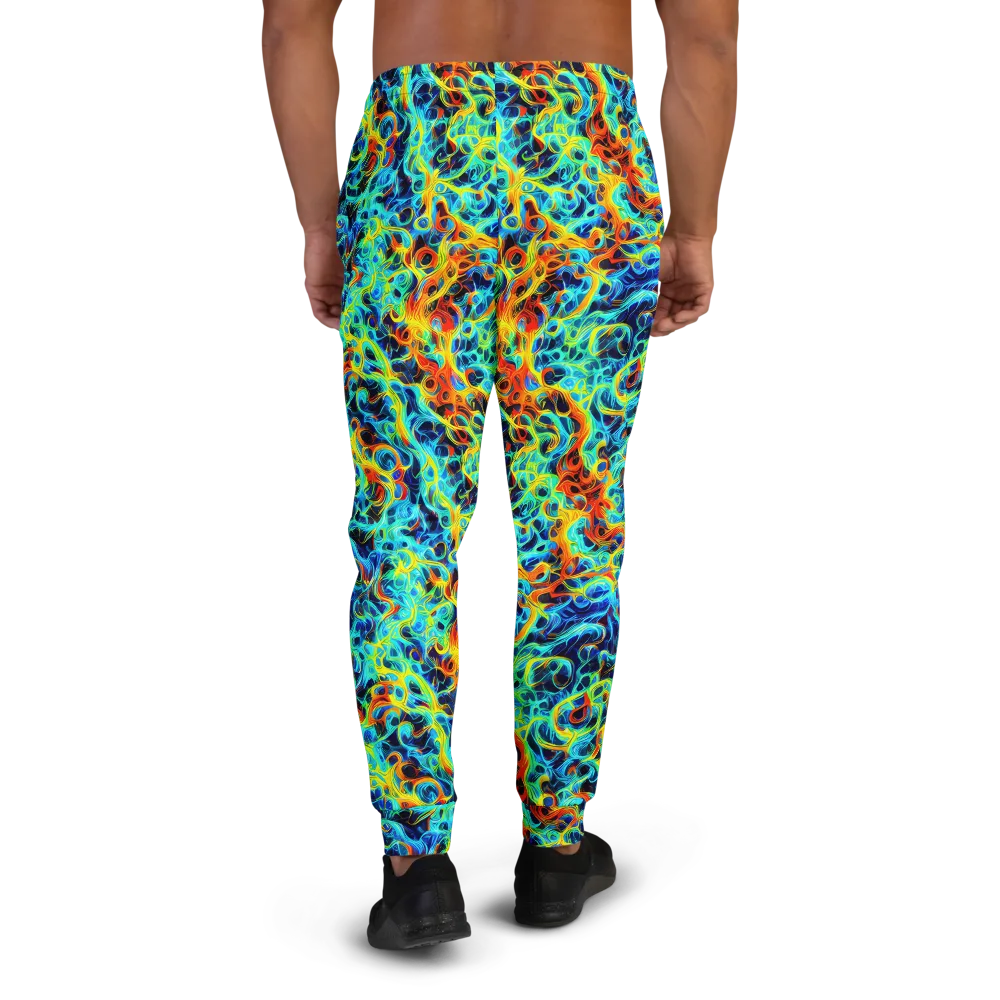 Liquid Frequency on Men's Joggers — Back