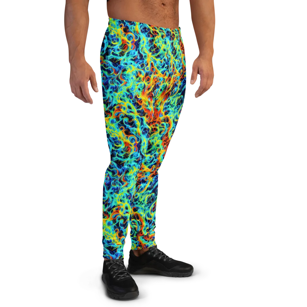 Liquid Frequency on Men's Joggers — Right
