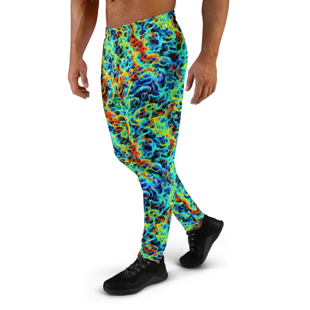 Liquid Frequency on Men's Joggers — Left