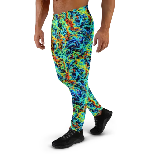Liquid Frequency on a Men's Joggers