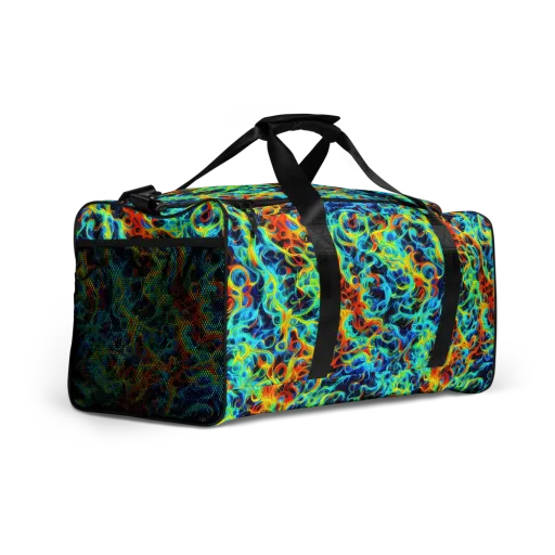Liquid Frequency on a Duffle Bag