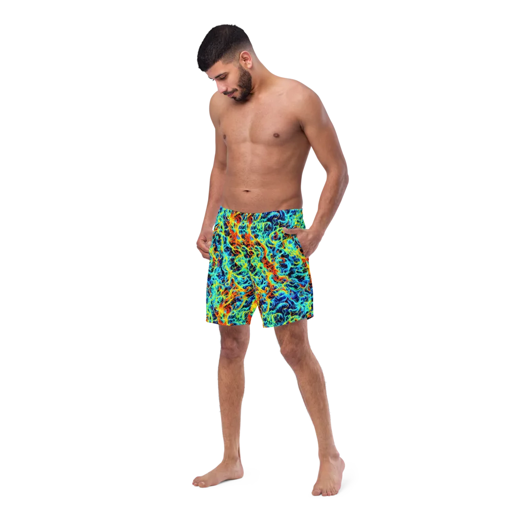 Liquid Frequency on Swim Trunks — Left Front