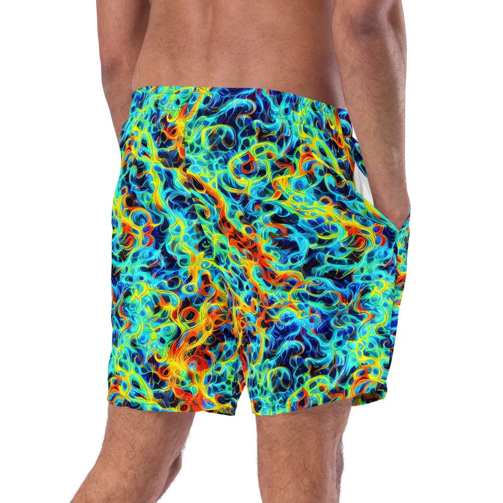 Liquid Frequency on Swim Trunks — Right Back