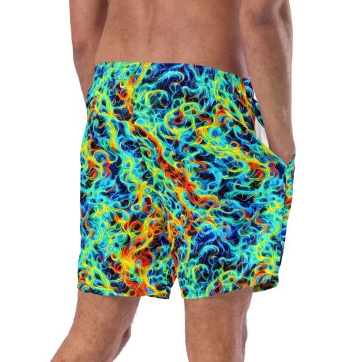 Liquid Frequency on a Swim Trunks