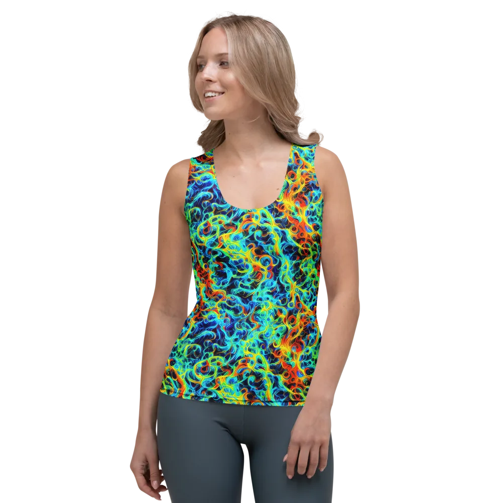 Liquid Frequency on Women's Tank Top — Front