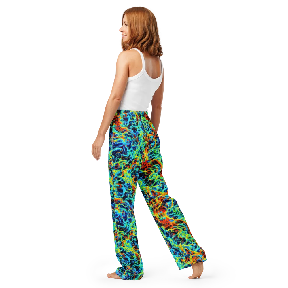 Liquid Frequency on Women's Pajama Pants — Back