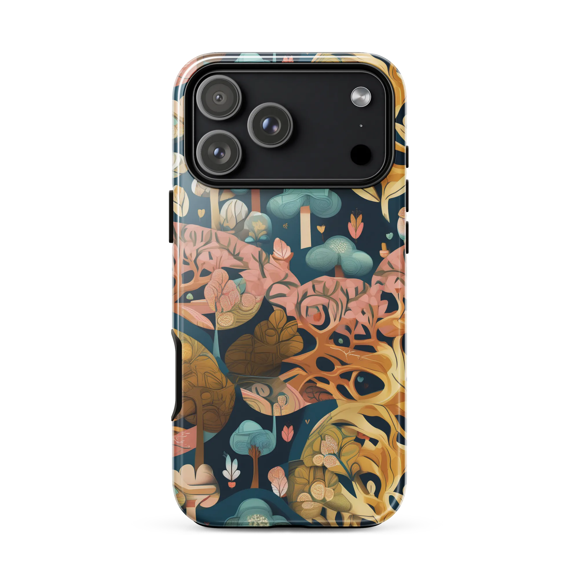 Midnight Mycelium on Tough Case for iPhone® — Front