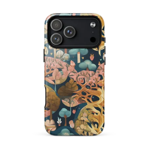 Midnight Mycelium on a MagSafe Tough Case for iPhone®
