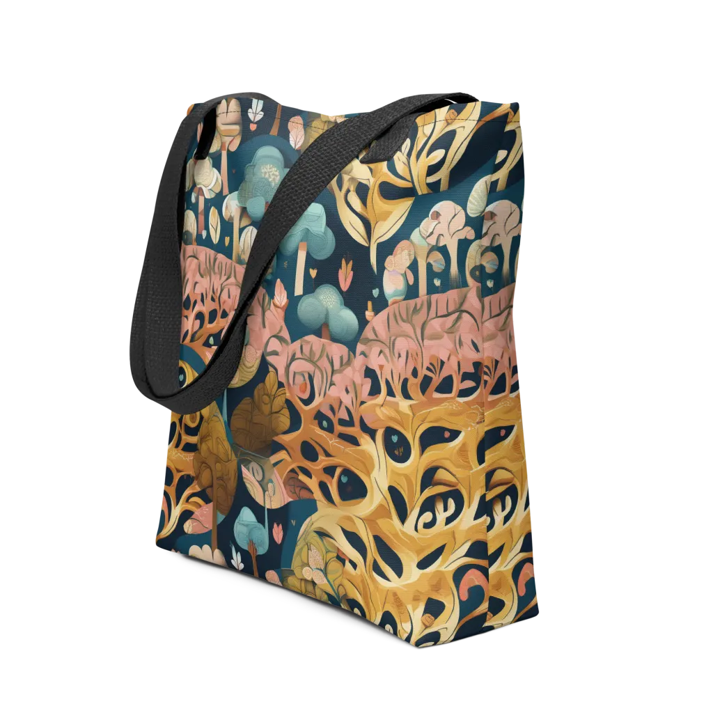 Midnight Mycelium on Tote Bag — Front