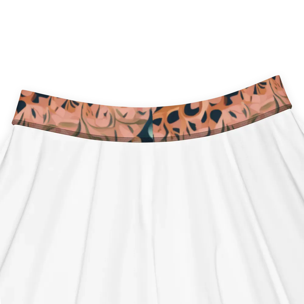 Midnight Mycelium on Skater Skirt — Product details