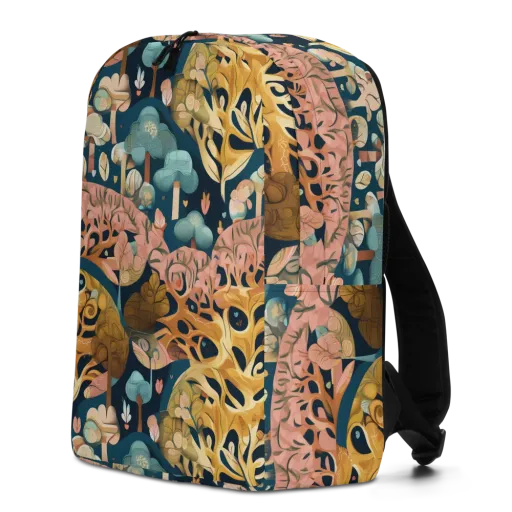 Midnight Mycelium on a Minimalist Backpack