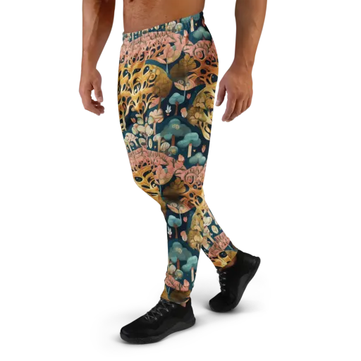 Midnight Mycelium on a Men's Joggers