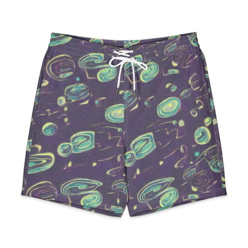 Lunar Lichen on a Men's Board Shorts
