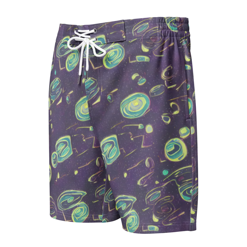 Lunar Lichen on Men's Board Shorts — Front