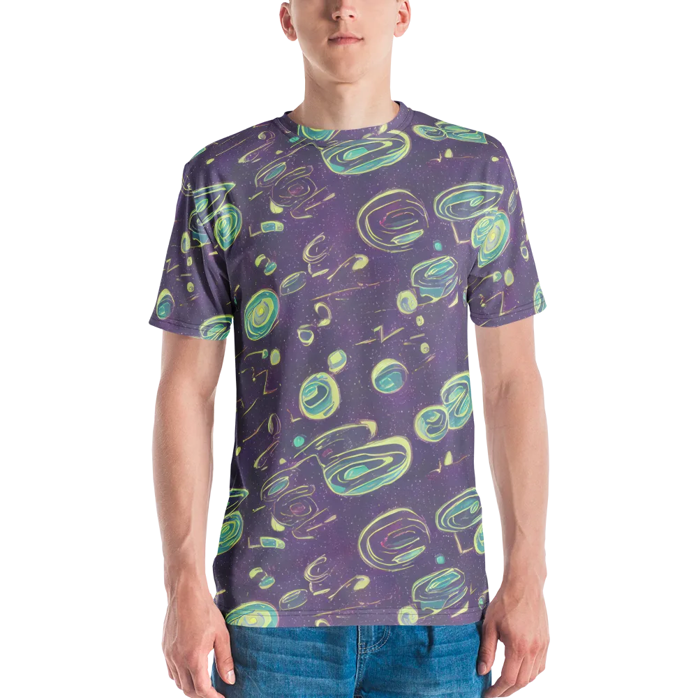 Lunar Lichen on Men's Crew Neck T-Shirt — Front