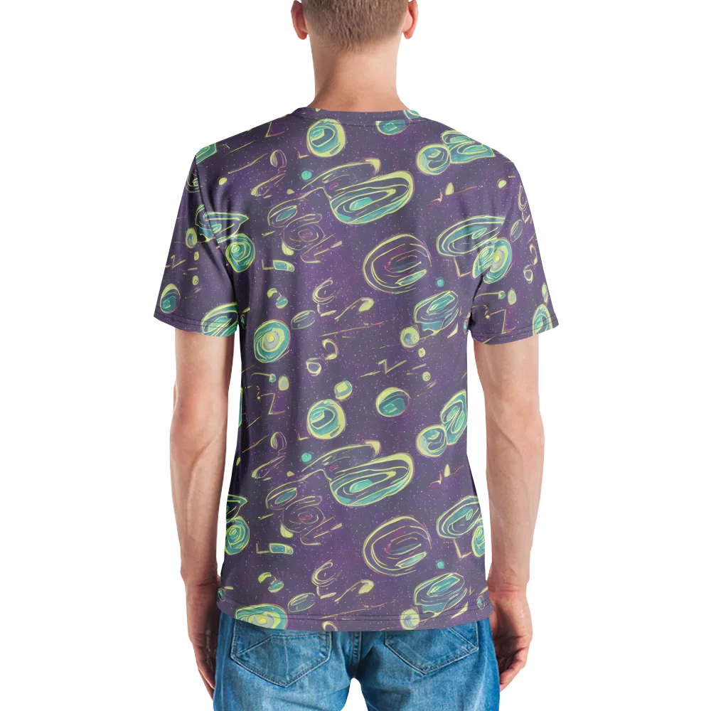Lunar Lichen on Men's Crew Neck T-Shirt — Back