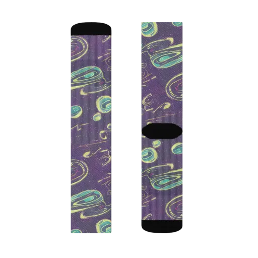 Lunar Lichen on a Socks
