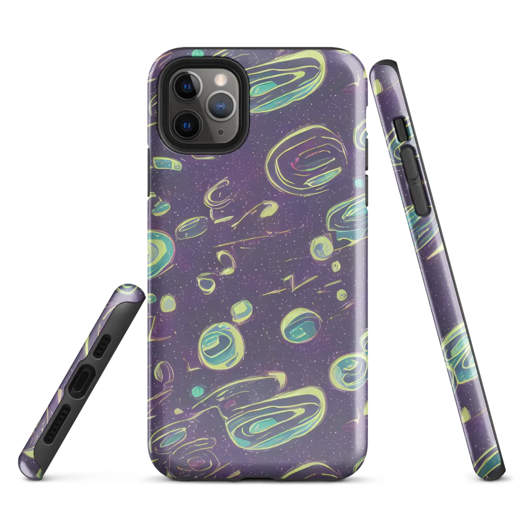 Lunar Lichen on Tough Case for iPhone® — Front