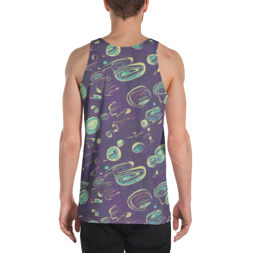 Lunar Lichen on Men's Tank Top — Back