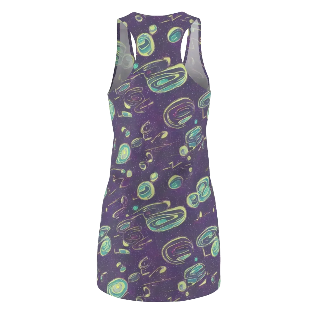Lunar Lichen on Racerback Dress — Back