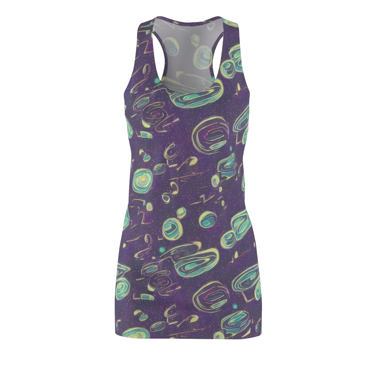 Lunar Lichen on Racerback Dress — Front
