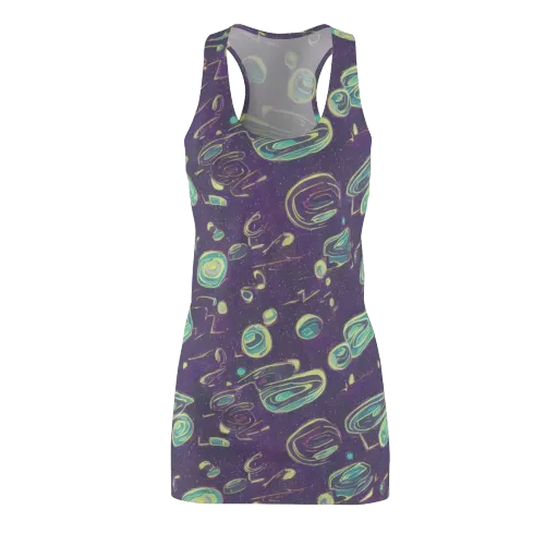 Lunar Lichen on a Racerback Dress