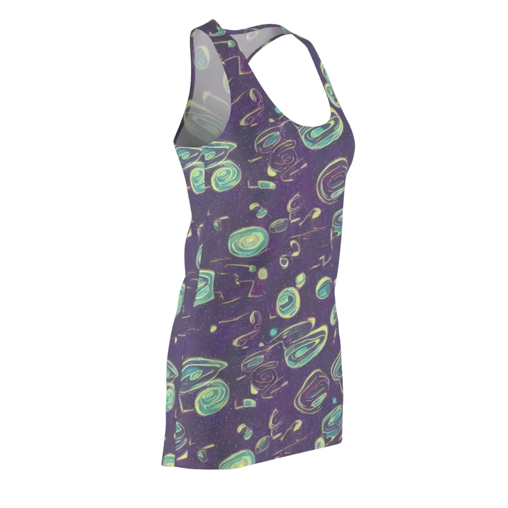 Lunar Lichen on Racerback Dress — Front Side