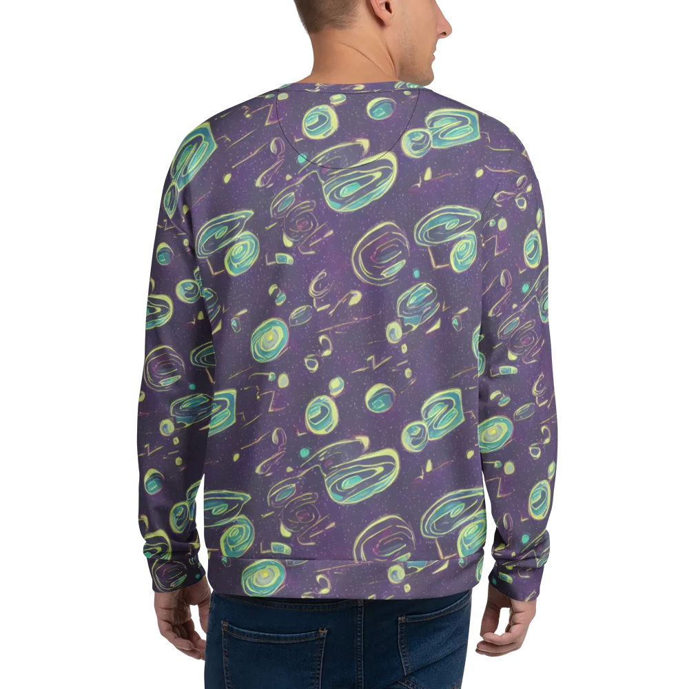 Lunar Lichen on Sweatshirt — Back