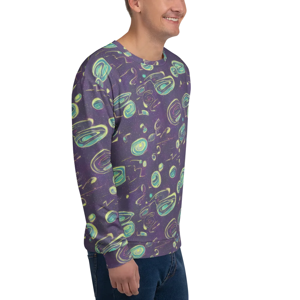 Lunar Lichen on Sweatshirt — Right Front