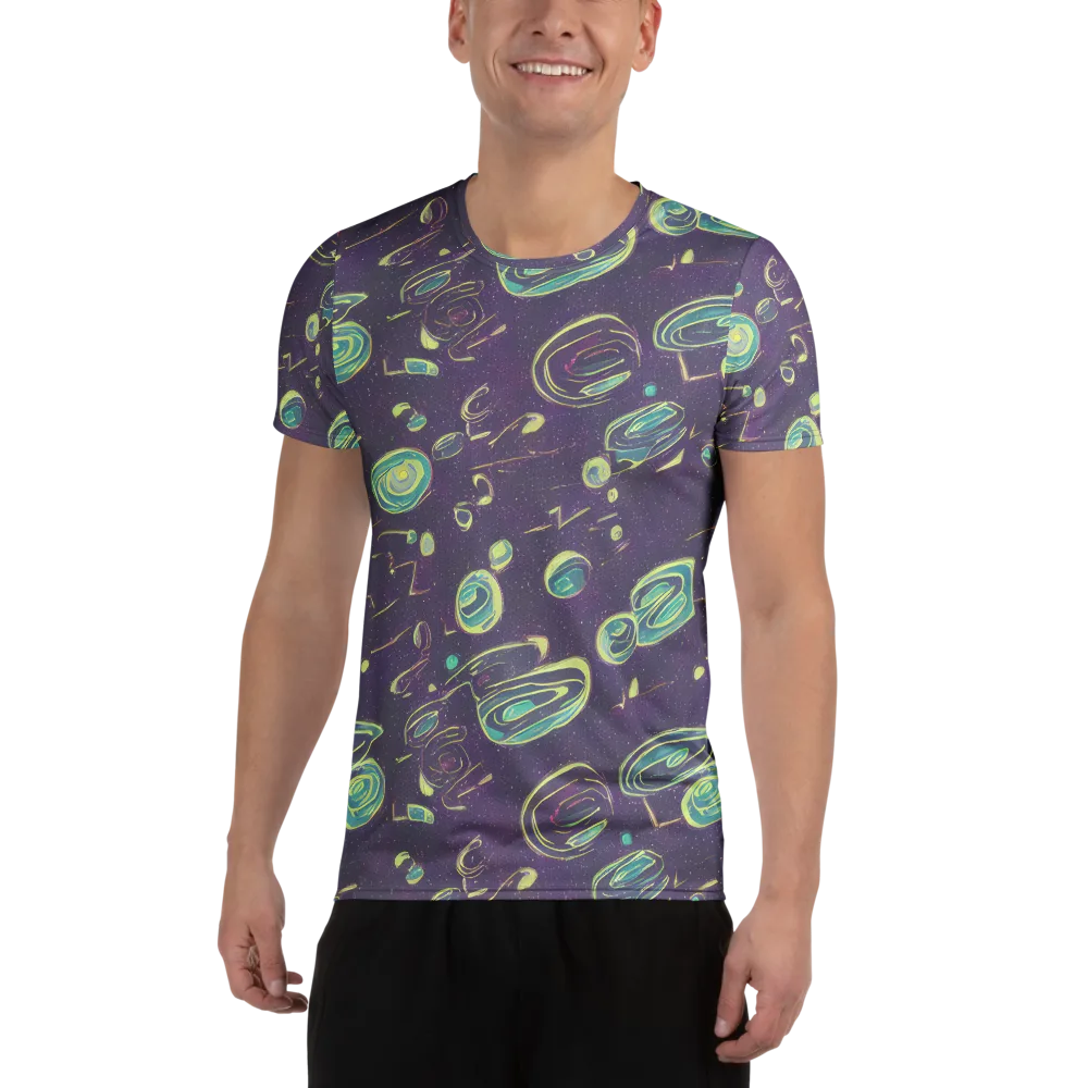 Lunar Lichen on Men's Athletic T-Shirt — Front