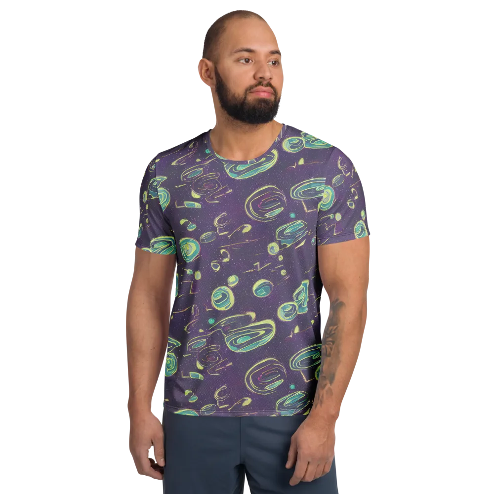 Lunar Lichen on Men's Athletic T-Shirt — Front