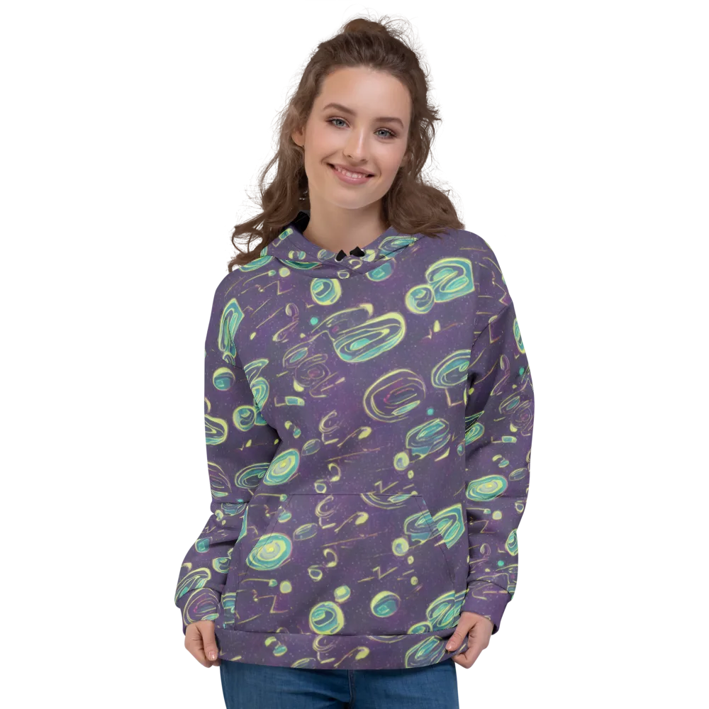 Lunar Lichen on Hoodie — Front
