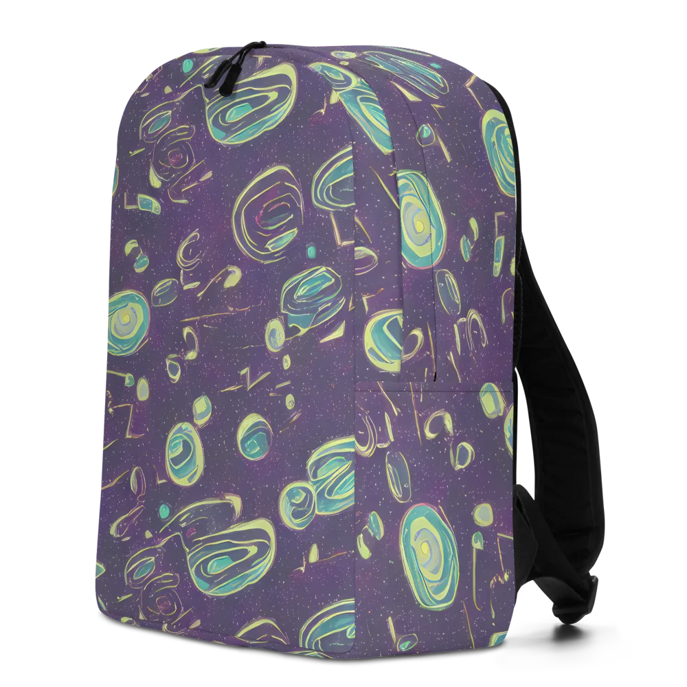 Lunar Lichen on Minimalist Backpack — Left