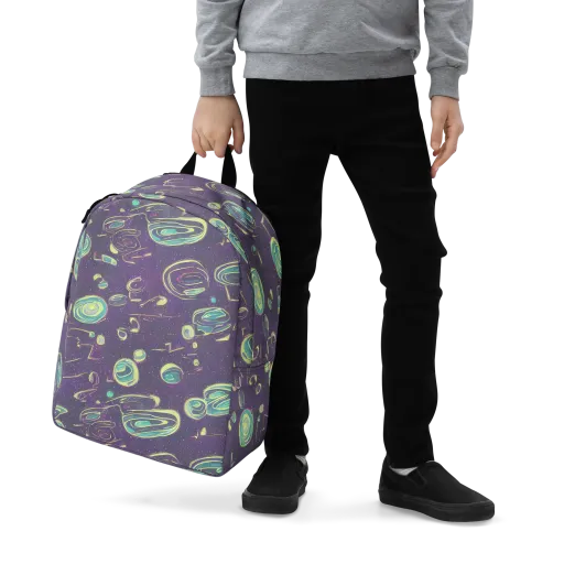 Lunar Lichen on a Minimalist Backpack