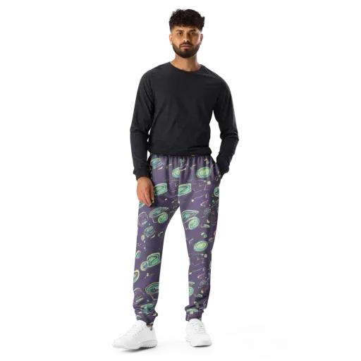 Lunar Lichen on a Men's Joggers