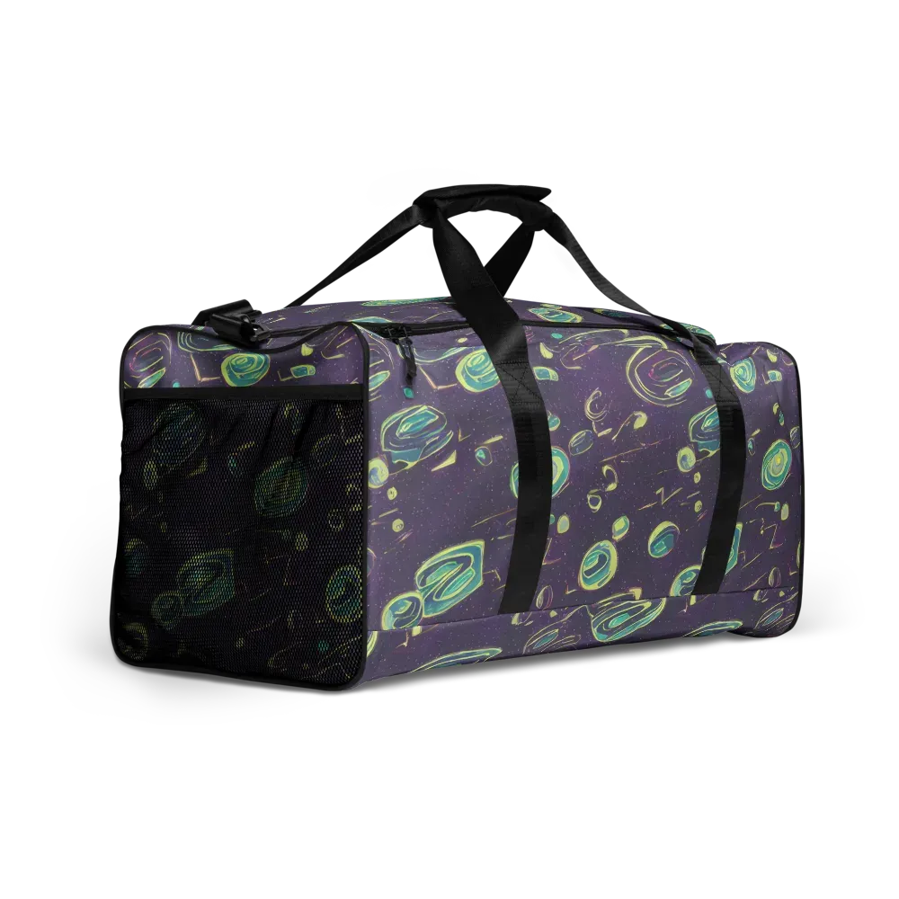 Lunar Lichen on Duffle Bag — Right Front