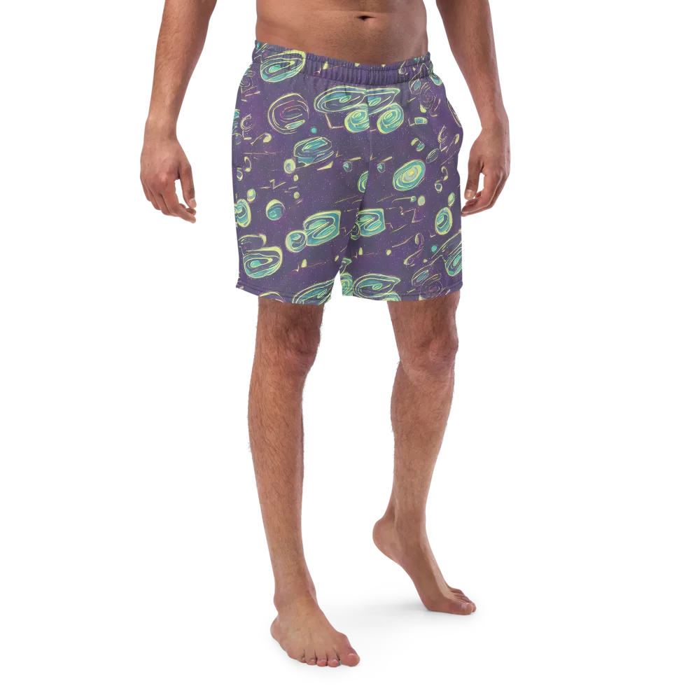 Lunar Lichen on Swim Trunks — Front