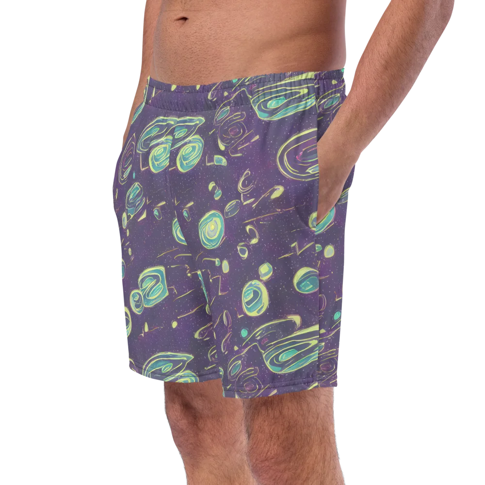 Lunar Lichen on Swim Trunks — Left Front