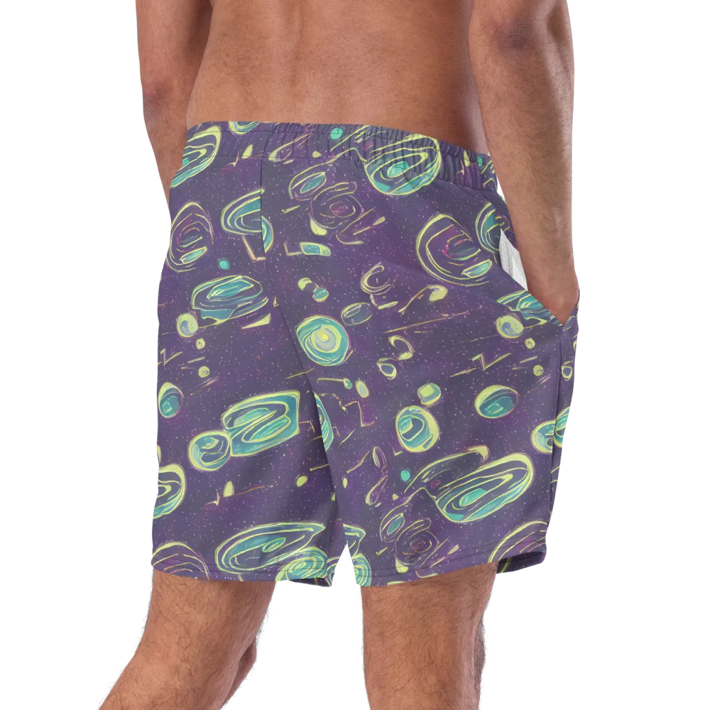 Lunar Lichen on Swim Trunks — Right Back