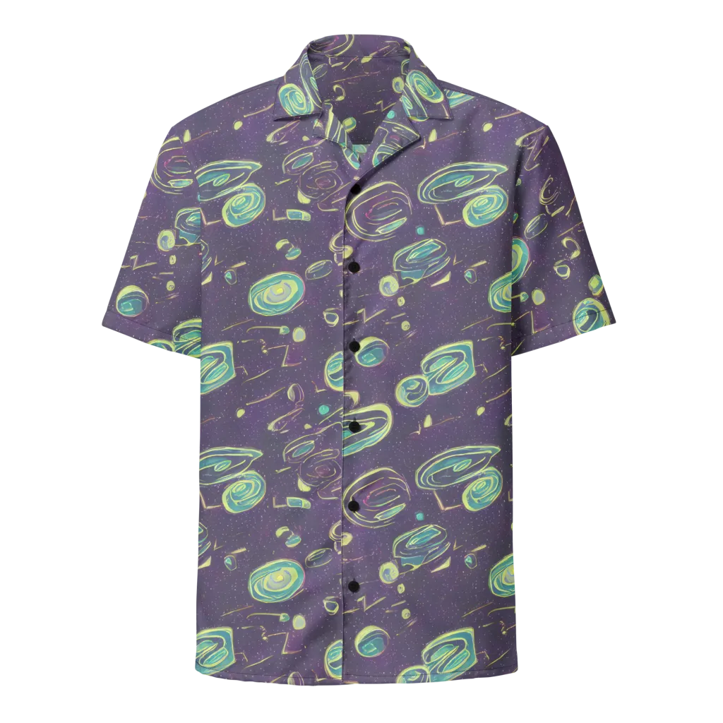 Lunar Lichen on Button Shirt — Front