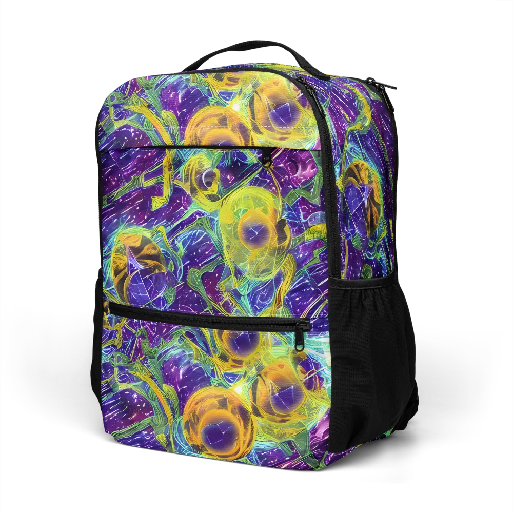 Electric Nectar on Utility Backpack — Left Front