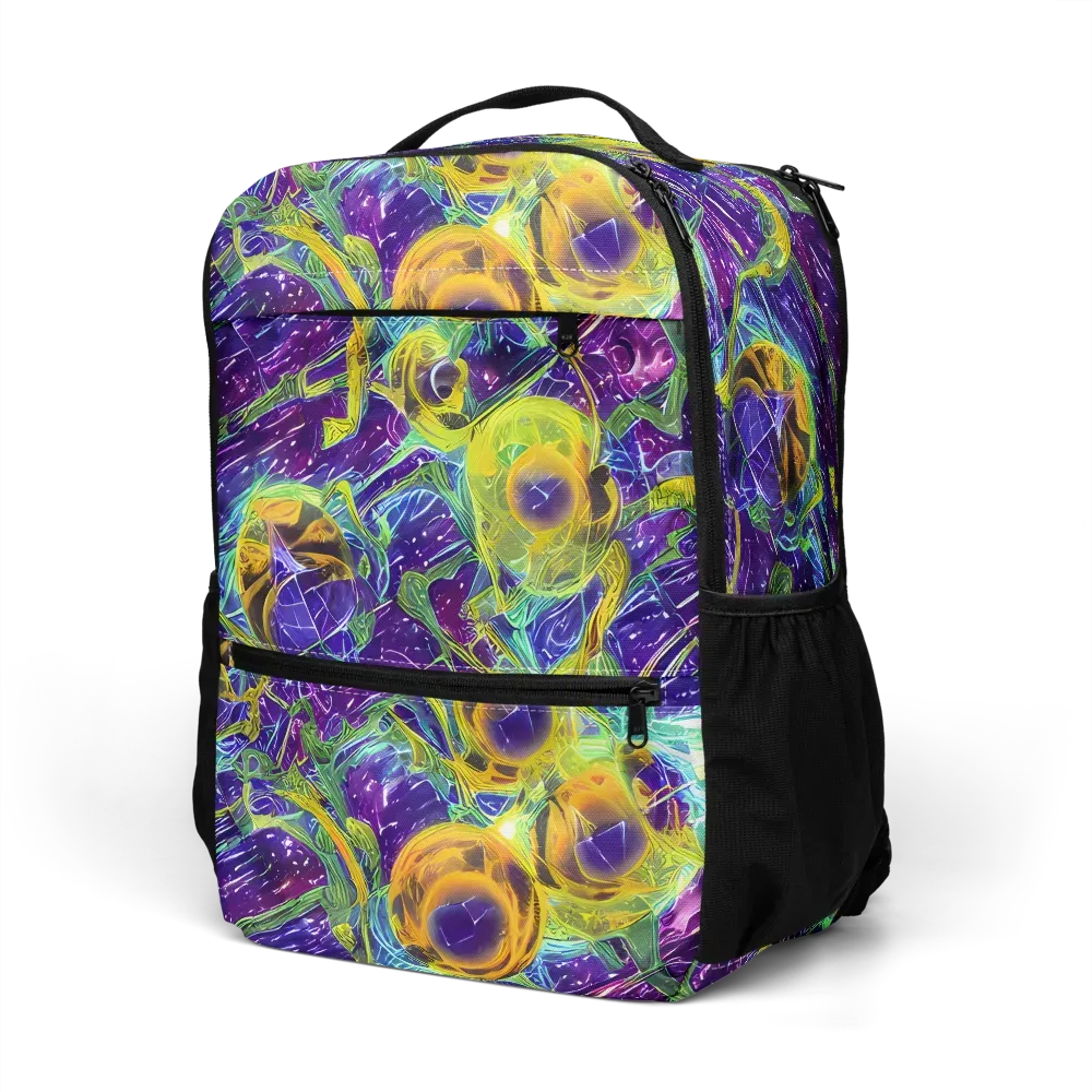 Electric Nectar on Utility Backpack — Left Front