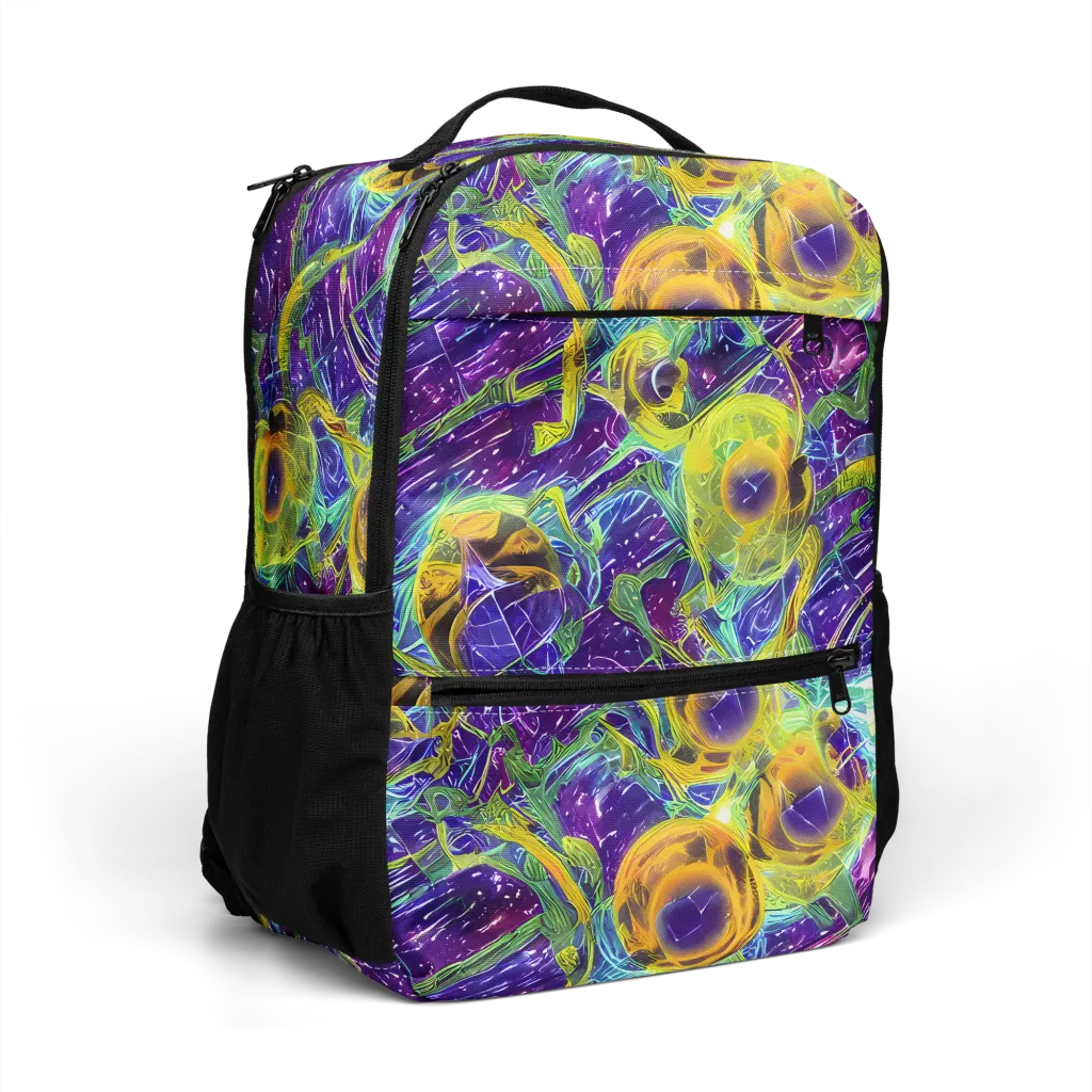 Electric Nectar on Utility Backpack — Right Front