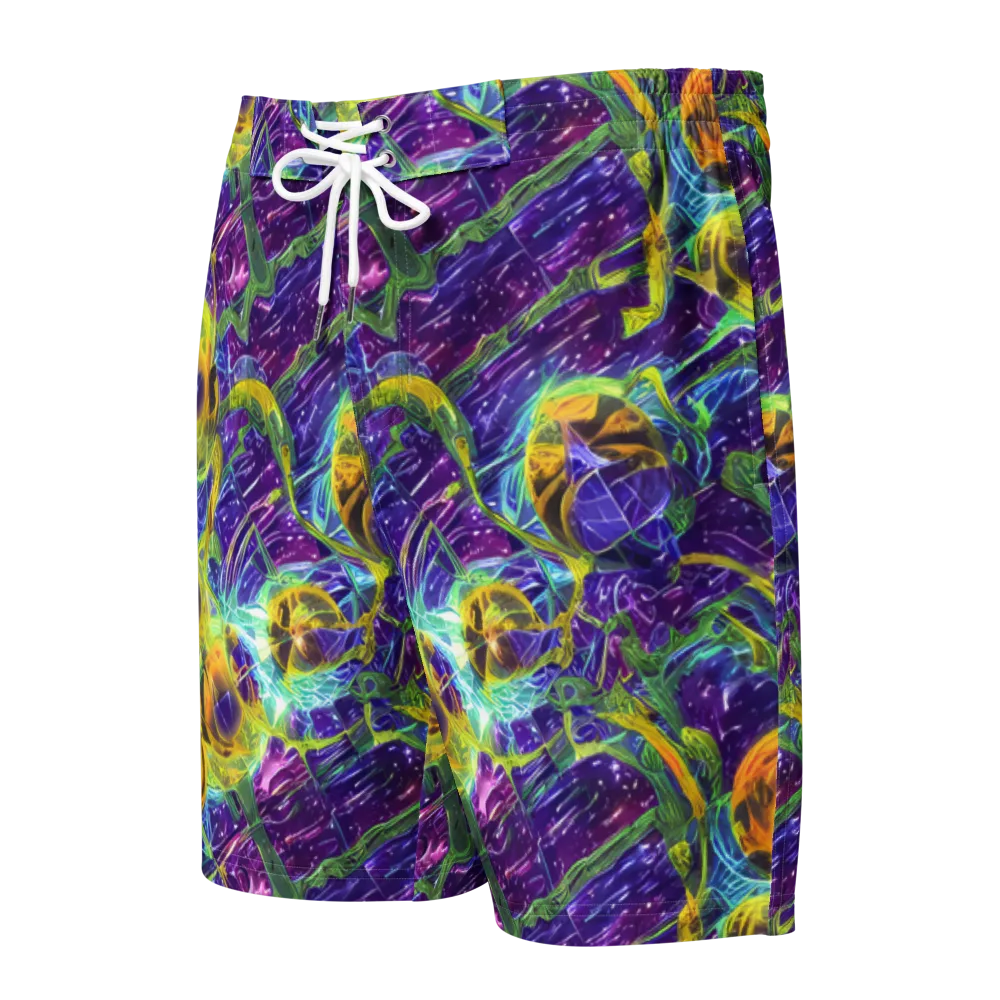 Electric Nectar on Men's Board Shorts — Front