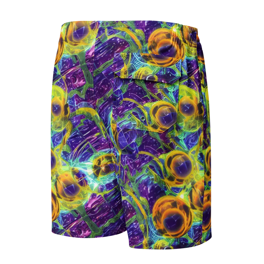 Electric Nectar on Men's Board Shorts — Back