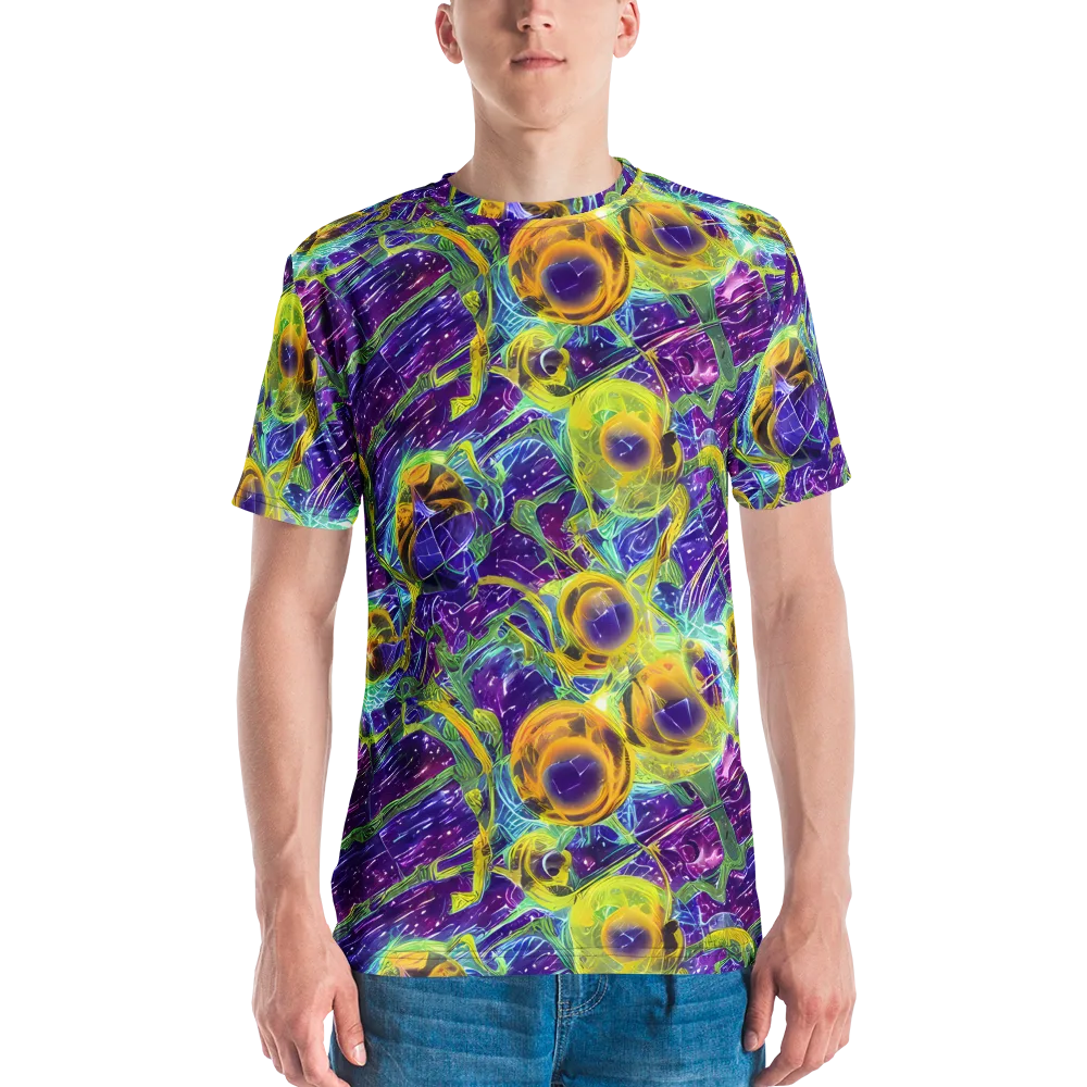Electric Nectar on Men's Crew Neck T-Shirt — Front
