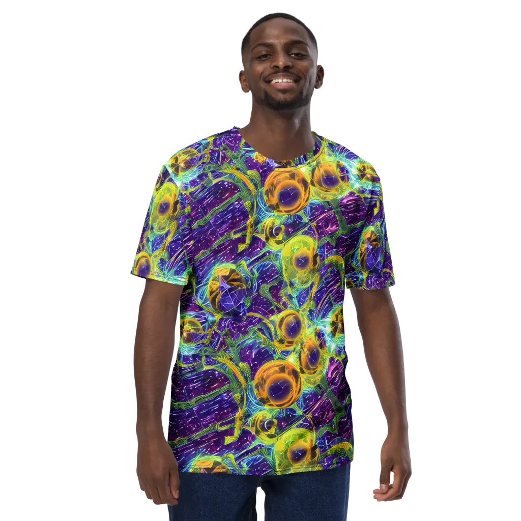 Electric Nectar on Men's Crew Neck T-Shirt — Front