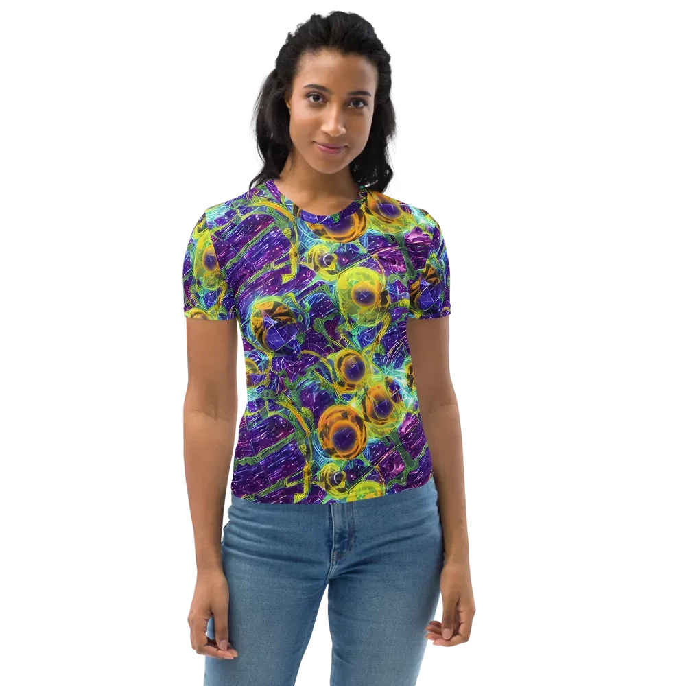 Electric Nectar on Women's Crew Neck T-Shirt — Front